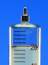 Slika za All-glass syringes,cap. 2 ml,glass cone,