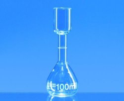 Slika za VOLUMETRIC FLASKS,KOHLRAUSCH,CAP. 100 ML