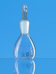 Slika za PYCNOMETER,WITH STOPPER,CAP. 10 ML