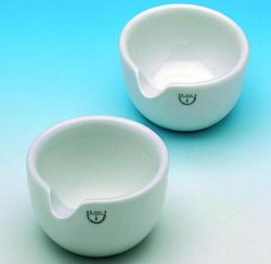 Slika za MORTARS,PORCELAIN,WITHOUT PESTLE,INS.DIA