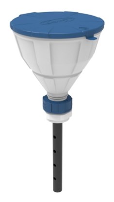 Slika za Safety funnel with ball valve, V2.0, HDPE