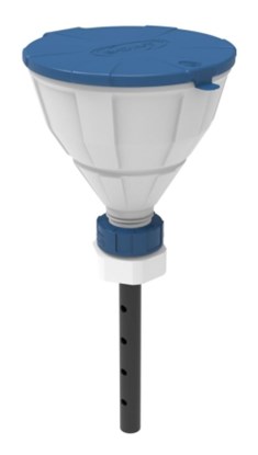 Slika za Safety funnel with ball valve, V2.0, HDPE