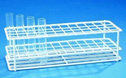 Slika za Test tube stands,wire,nylon-coated,18x18