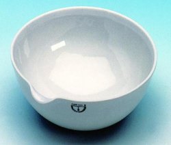 Slika za EVAPORATING BASIN,PORCELAIN,HEMISPHERICA