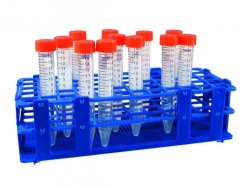 Slika za LLG-TEST TUBE RACK, BLUE, PP