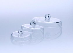 Slika za QUARTZ GLASS CRUCIBLE LID 49 MM DIA.