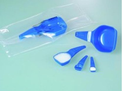 Slika za Disposable measuring spoons, PS, blue